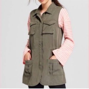 LAST CALL, lowest price 🪩 A New Day | Army Green Utility Vest